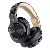 OneOdio Fusion A70 bežicne slušalice zlatne – Hi-Res zvuk, 72h baterija, Bluetooth 5.2, DJ & wired mode