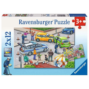 Ravensburger Blue Light Puzzle 2x12 kosov