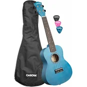 Cascha CUC103 Linden Blue Koncertne ukulele (Poškodovano)