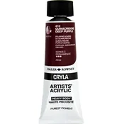 Daler Rowney Cryla Artists’ Akrilna barva Quinacridone Deep Purple 75 ml 1 kos