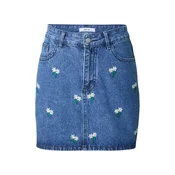 ABOUT YOU Krilo Leandra  moder denim / rumena / zelena / bela