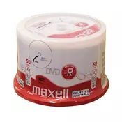 Maxell DVD-R 4,7GB 16X, 50 na osi, printable