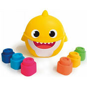 Clementoni Clemmy baby - Baby Shark - Vedro z majhnimi kockami