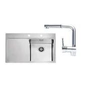 ALVEUS pomivalno korito z armaturo PURE DESNI 1110608 + sifon
