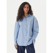 BOSS Bluza C_Bostatta  mornarska / svetlo modra