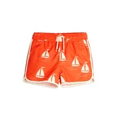 MINI RODINI Kopalne hlače 2528011342 Rdeča Regular Fit