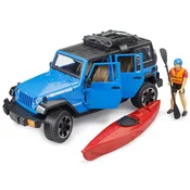 Bruder Jeep Wrangler Rubicon Unlimited sa kajakom i figurom 025298