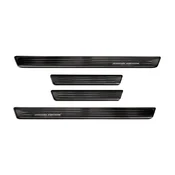 Door sill trims Škoda Enyaq iV 2021- (dark, matte)