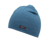 Devold Breeze Merino 150 Beanie Blue Melange 58 Kapa