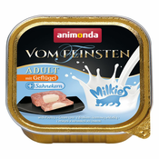 Animonda Vom Feinsten Adult Milkies 36x100 g - Piščanec & mlečna sredica