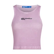 KARL LAGERFELD JEANS Top majnica/črna