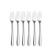 Vilica za sladico s srčkom 6 kosov v kompletu - Love Cutlery - 116605