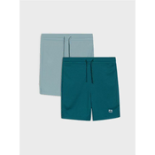 Sinsay - Active sportske šortsice od brzo sušece tkanine – 2 kom - grey blue