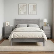 Vidaxl Nočna omarica 2 kos Siva Sonoma 33,5 x 34,5 x 60 cm