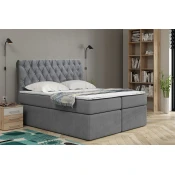Boxspring postelja 58 standardna z gumbi - 140x200 cm