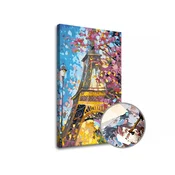 Slikanje po številkah PREMIUM GOLD - Eiffel Tower