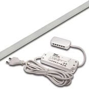 Hera LED trakovi Basic-Tape F, IP54, 4.000K, dolžina 100 cm - Dnevna soba/jedilnica - Sodobni - bela, opalna - Plastika