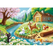 ART PUZZLE Sestavljanka Pomladno veselje 25 kosov