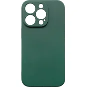 mobilNET silikonski ovitek iPhone 14 Pro, temno zelen, Fiber