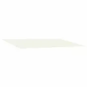 vidaXL Nadomestno platno tende Krem 350 x 250 cm