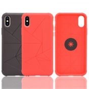 Maska Triangle magnet za iPhone X crvena