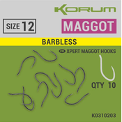 Korum Xpert Maggot Barbless / size 12