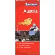 Austria - Michelin National Map 730