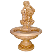 Casa Padrino Baroque Fountain Girl Beige A� 70 x H. 119 cm