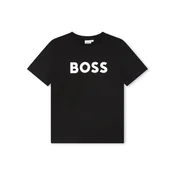 Boss Majica J25P24 D Črna Regular Fit