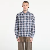 Srajca DIME Plaid Flannel Shirt UNISEX Bleached Navy M