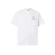 HUF Majica  svijetlosiva / bijela