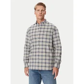Tommy Hilfiger Srajca Oxford Tartan MW0MW44620 Bež Regular Fit