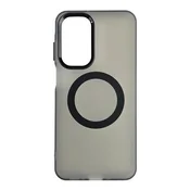 Silikonska futrola Magsafe FLURO COLOR Samsung A36/ crna