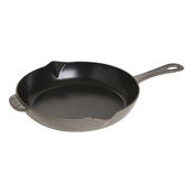 Ponev iz litega železa grafitno siva O 26 cm Staub