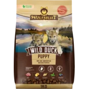 WOLFSBLUT Suha pasja hrana Wild Duck Puppy - raca in krompir - 1 kg