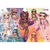 Trefl Puzzle Rainbow High: Veseli prijatelji 160 kosov