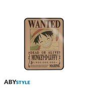 Magnet One Piece Wanted Luffy ABYstyle