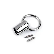 Končni pokrovček za ročaje vrečk O13 mm - nikelj (2 kompleta)