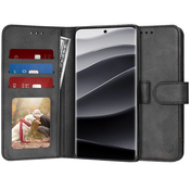 Etui Techsuit Diary Book za Xiaomi Redmi Note 14 Pro Plus 5G - črn