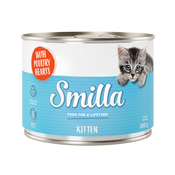 Smilla Kitten 6 x 200 g - Srca peradi