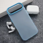 Maska Electro Glow Frame za iPhone Air plava