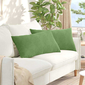 Jastucici za sofu 2 pcs Svijetlo zelena 80 x 40 cm