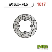 shumee Zadnji zavorni disk Can-Am Bombardier 330-800 03-07, 180 mm, jeklo