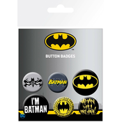 DC Comics - Batman Comics 6 Badges Pack