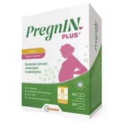 PregnIN plus tokom trudnoce, 30+ 30 kapsula