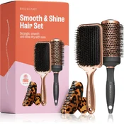 BrushArt Hair Smooth & Shine Hair Set poklon set za kosu