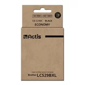 slomart črnilo actis kb-529bk (nadomestno črnilo brother lc529bk; standardno; 58 ml; črno)