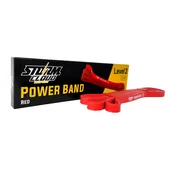 shumee Trak za vadbo StormCloud Resistance Band Power Band rdeč, raven 2
