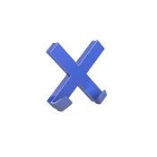 DAHLE Dahle Magnet MEGA CROSS XL moder\, 90x90mm, (20376084)