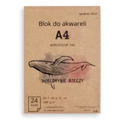 shumee Akvarelni blok A4 papir za akvarelne barve slikanje, temeljni premaz